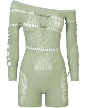 Poster Girl Playsuits - Green