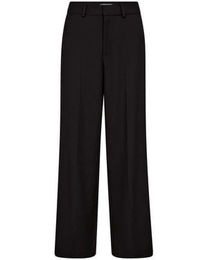 co'couture Mattycc Wave Seam Pant - Zwart