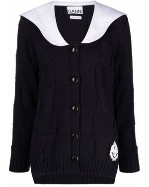 Ganni Cardigans - Blu