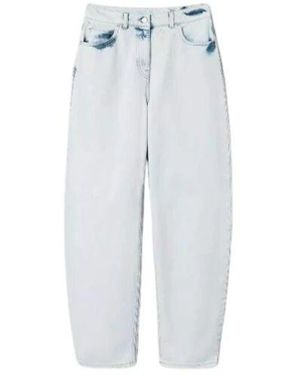 Twinset Barrel Line Denim Jeans - Blau