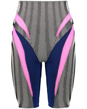 PAOLINA RUSSO Cycling Jersey Shorts - Blauw
