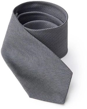 Jil Sander Accessoires ,Grijs ,Grijze Zijden Stropdassen & Strik