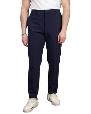 Unity Original Broeken ,Blauw ,Leer Stretch Chino's