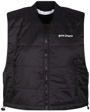 Palm Angels Waistcoats - Black
