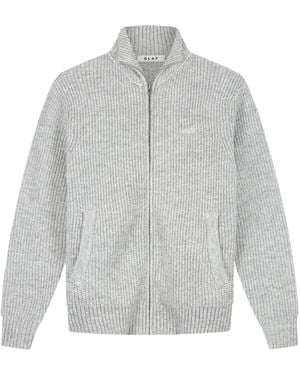 OLAF HUSSEIN Cardigans - Grey