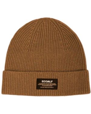 Ecoalf Rippstrickmütze - Braun