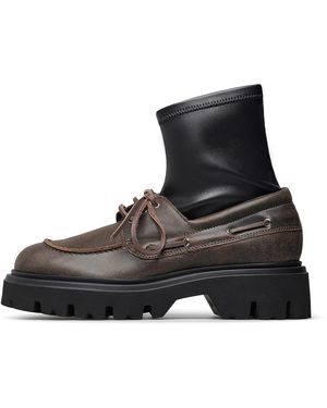 Loriblu Lace-Up Boots - Noir