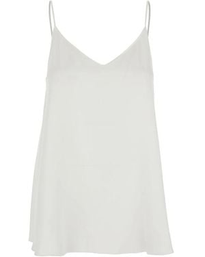Antonelli Sleeveless Tops - Bianco