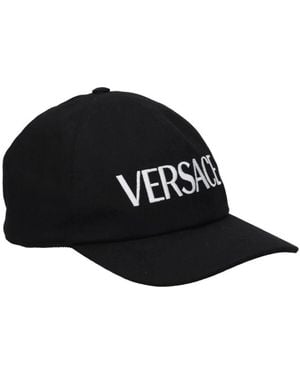 Versace Caps - Black