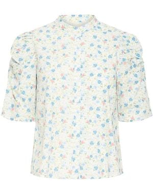 Ichi Blouses - Blue
