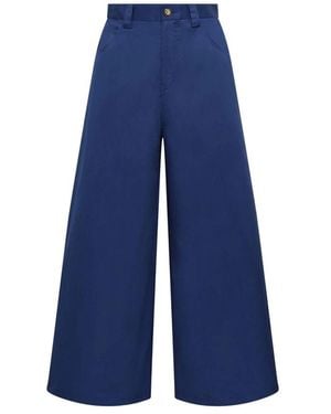Maliparmi Wide Trousers - Blue