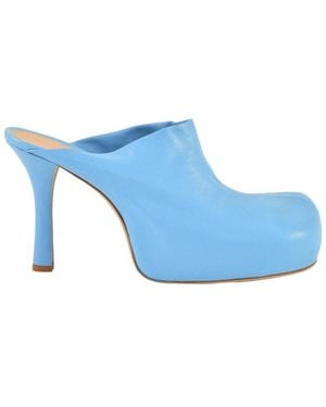 Bottega Veneta Heeled Mules - Blue