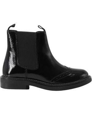 Geox Chelsea Laarzen - Zwart