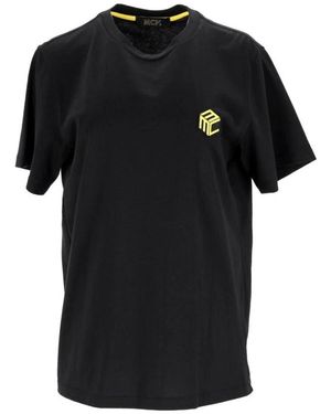 MCM Luxus Logo T-Shirt - Schwarz