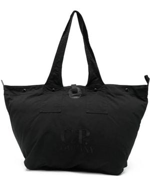 C.P. Company Twill Tote Bag - Schwarz