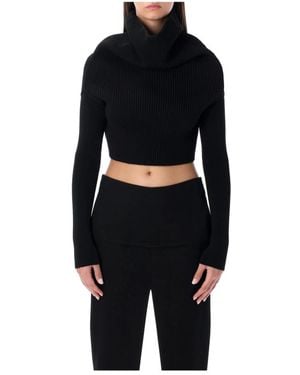 Rick Owens Turtlenecks - Negro