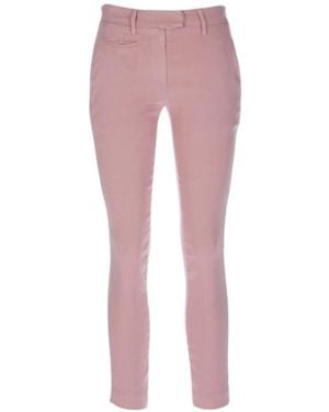 Dondup Cropped Pants - Pink
