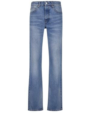 Ami Paris Straight Fit Jeans - Blue