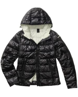 Blauer Jassen ,Zwart ,Leer Caroll Jas