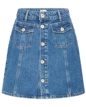Ichi Denim Skirts - Azul