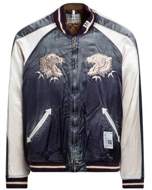 Maison Mihara Yasuhiro Bomber Jackets - Blue