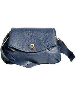 Plinio Visona' Shoulder Bags - Blauw