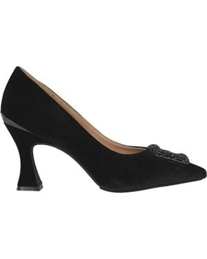 Alma En Pena. Court Shoes - Black