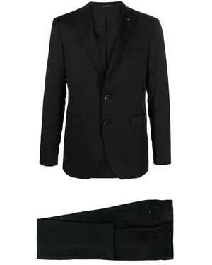 Tagliatore Single Breasted Suits - Nero