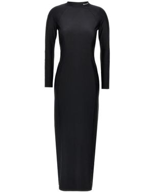 T By Alexander Wang Rashguard Dress - Schwarz