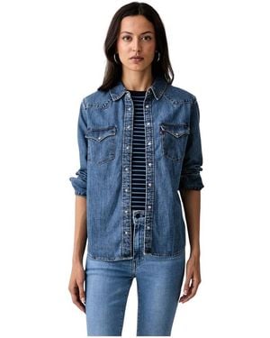 Levi's Heritage Western Denim Overhemd - Blauw