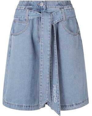 Pinko Denim Skirts - Blue
