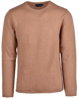 Daniele Fiesoli Round-Neck Knitwear - Brown