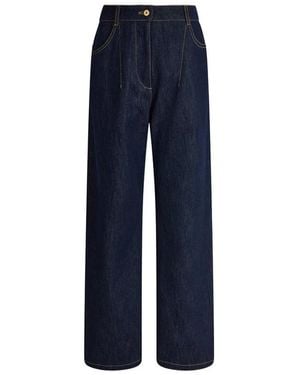 Patou Jeans ,Blauw ,Denim Iconische Denim Broek