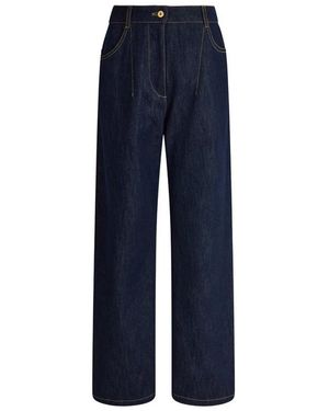 Patou Jeans ,Blauw ,Denim Iconische Denim Broek