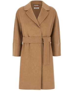 Max Mara Geknopt Jasje - Bruin