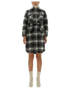 Woolrich Belted Coats - Black