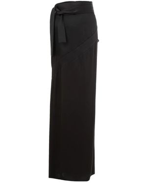 Tom Ford Maxi Rok Hoog Taille - Zwart