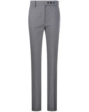 Sportmax Slim-Fit Trousers - Gris
