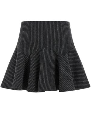 Ganni Short Skirts - Black