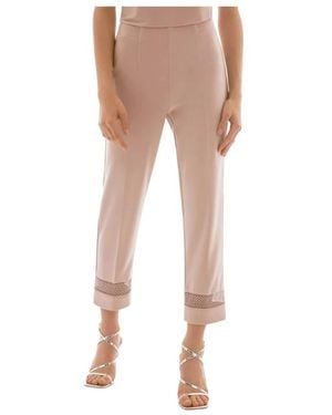 Joseph Ribkoff Cropped Trousers - Natural