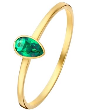 Isabel Bernard Baguette Olivia Ring - Blauw