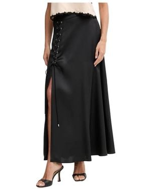 Pinko Maxi Skirts - Negro