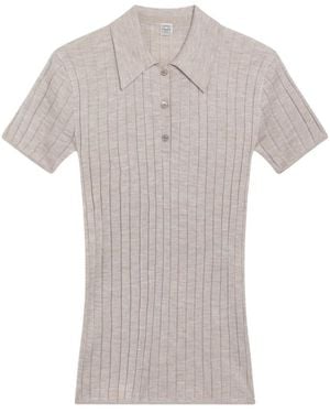 TOTEME Polo Shirts - Gris