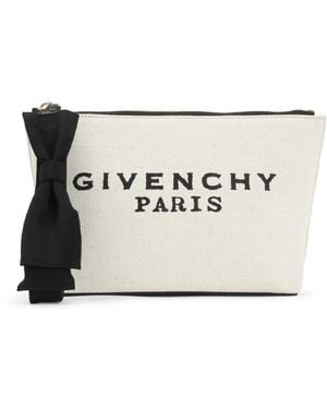 Givenchy Tassen ,Katoen Bb 60Pqb 2C8 Pouch - Wit