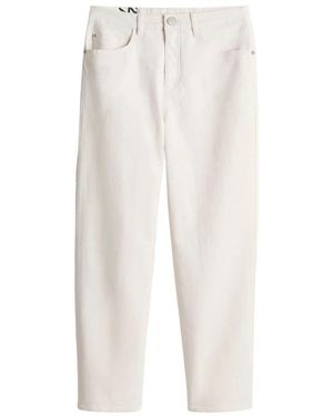 Opus Rechte Jeans - Wit