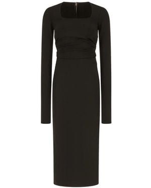 Dolce & Gabbana Midi Dresses - Negro
