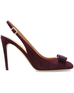 Ferragamo Schoenen ,Rood ,Pumps - Bruin