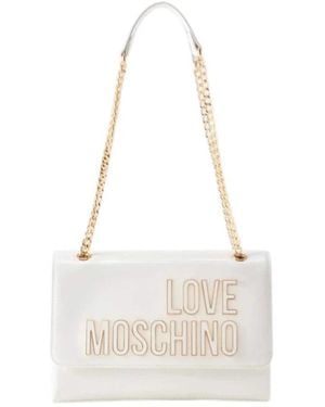 Love Moschino Shoulder Bags - Natural