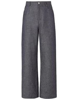 Fendi Wide Jeans - Grey