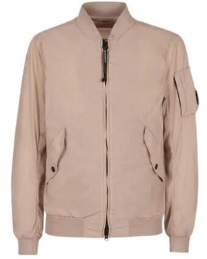 C.P. Company Bomber Jackets - Natural